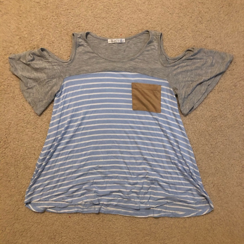 Off the shoulder shirt